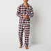 St. John's Bay XL / Gray St. John's Bay Men's Long Sleeve Plaid Pajama Set, Size XL * m505