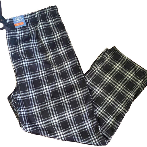 St. John’s bay XXL / Gray St. Johns Bay Men's Gray Buffalo Check Fleece Sleep Pants Pajamas XXLarge MC302