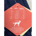 St. John’s pet Large / Blue St. Johns Bark Dog Jacket * Quilted Vest, Navy Blue Polka Dot, Size Large