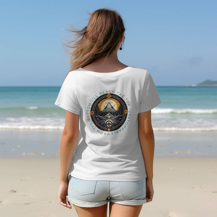 Trini Skies Short Sleeve Unstoppable Casual Crew Neck Outdoors Tshirt
