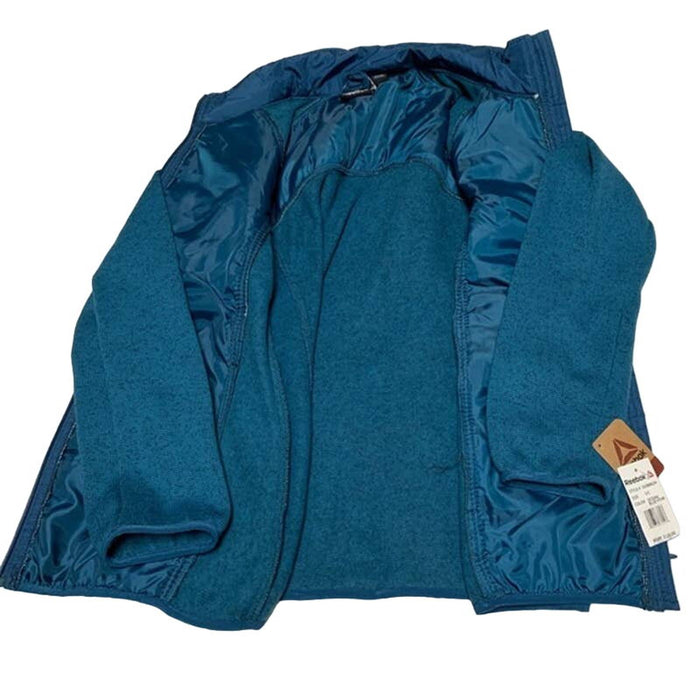Reebok Quilted Sweater Fleece Jacket women’s small