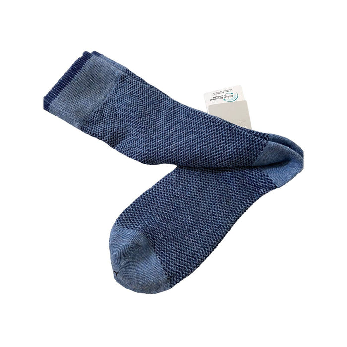 West Loop 2 pair men’s socks blue shoe size 6-12