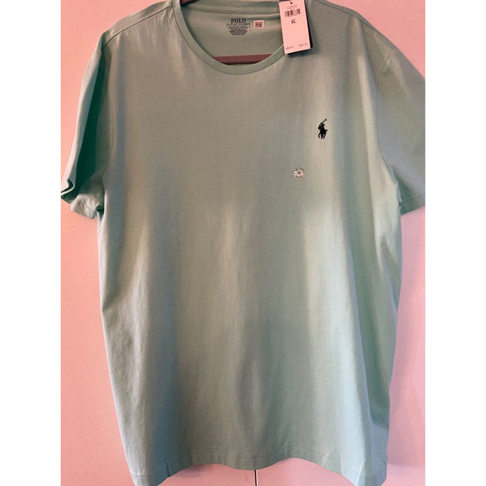 Ralph Lauren Classic Tee Shirt - Blue, Size Large - New with Tags * MTS22