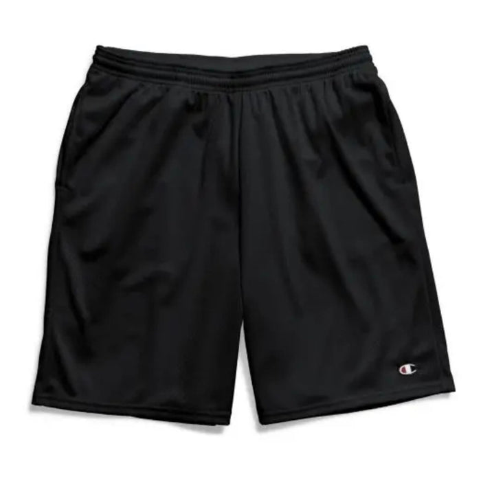 Champion Mesh Basketball Shorts Men's Black 8" inseam Athletic size XXL * MS35