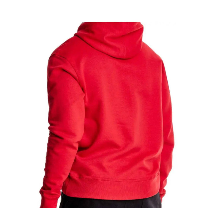 Champion Red Pullover Hoodie Script Logo #GF89H MSS25 Size M