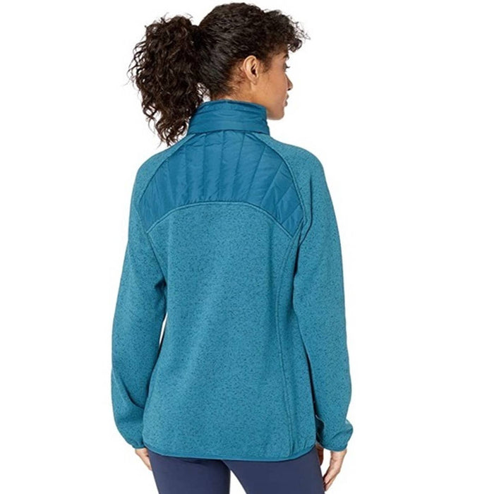 Reebok Quilted Sweater Fleece Jacket women’s small