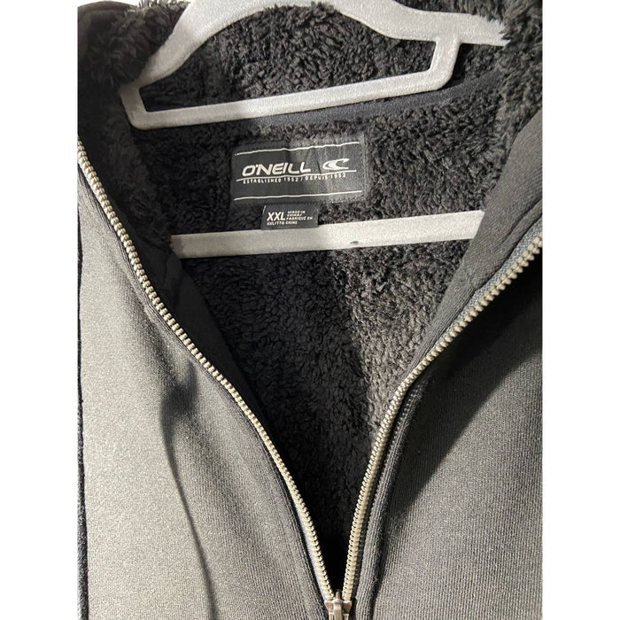O'Neill Men's Sherpa Fleece Hoodie Jacket size 2XL mens104