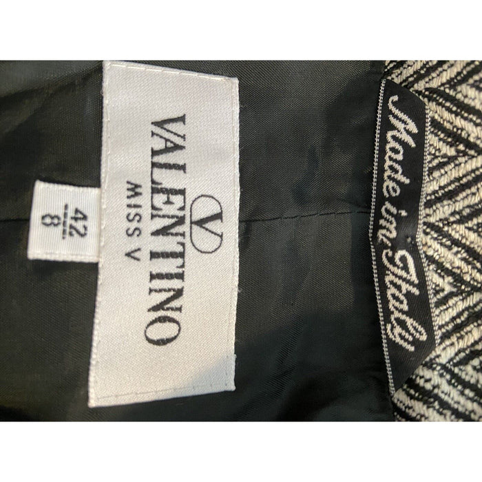 Vintage Valentino Miss V Blazer * Gold Wool - Size 42/8  Workwear WC45