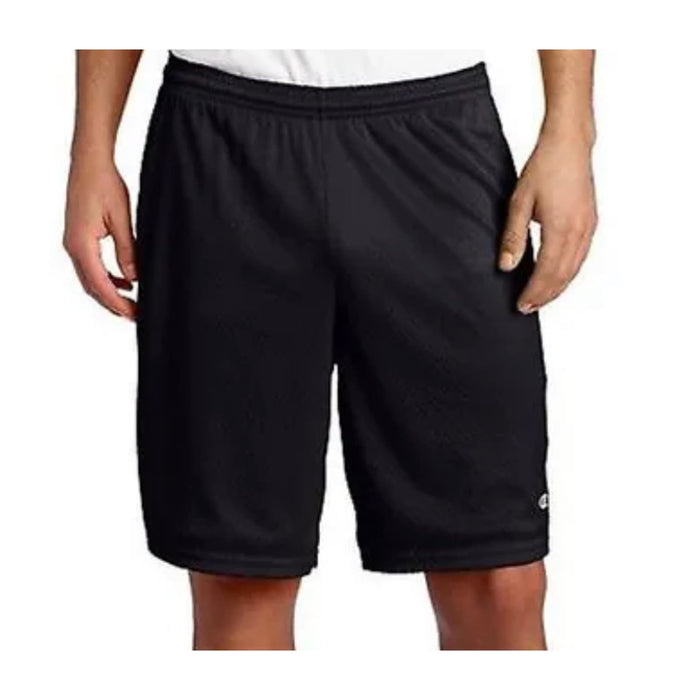 Champion Mesh Basketball Shorts Men's Black 8" inseam Athletic size XXL * MS35