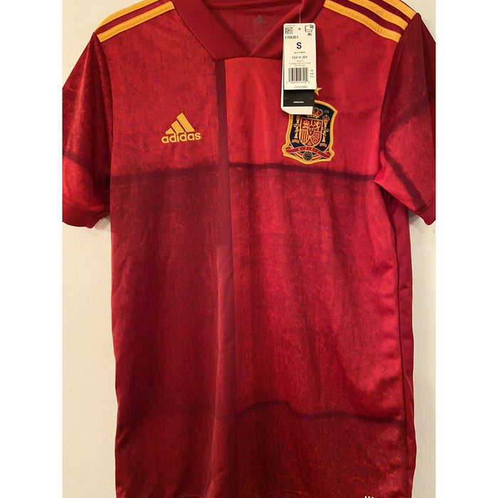 Adidas Mens Spain Home Aeroready Jersey Victory Red FR8361 Size Small N.W.T