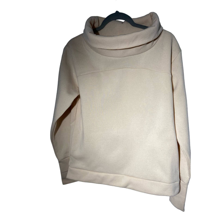 West Loop Cream Cowl Neck Sweater, Size XL * wom253