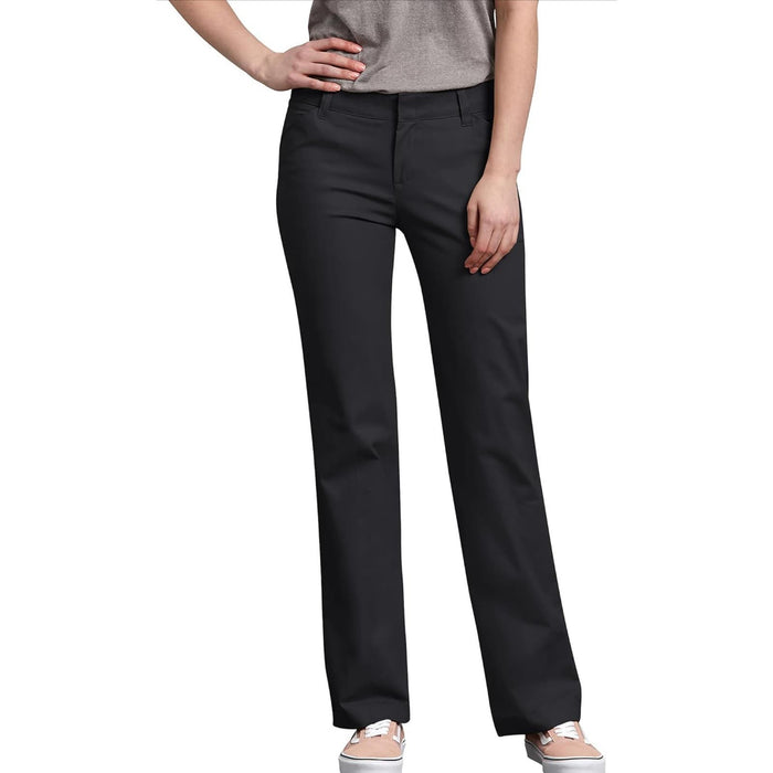 Dickies Women's Stretch Twill Pant | Size 8 Regular | Relaxed Fit 97% Cotton