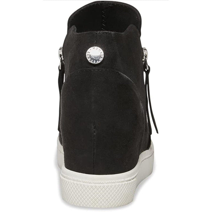 Steve Madden Steve Madden Girls Caliber Sneaker: Trendy Hidden Wedge, SZ 1, Easy On/Off Shoes