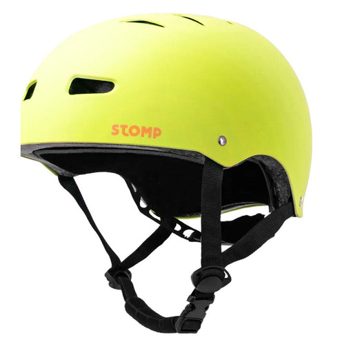 Stomp "STOMP ST508 Lemon/Matte Skateboard Helmet: Safety & Style with Adjustable Fit"