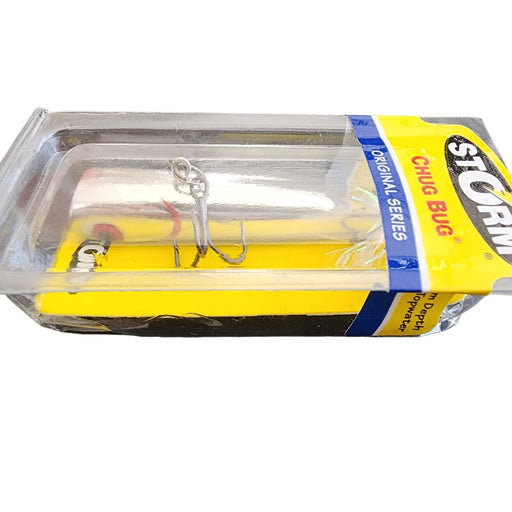 Storm Storm Rattlin' Chug Bug 2-1/2" Topwater Fishing Lure 1/4oz Metallic Silver