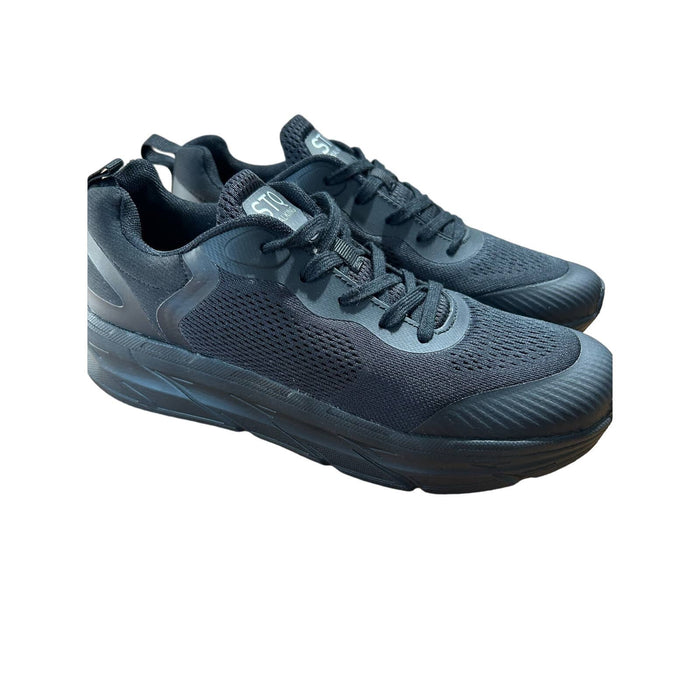 STQ 9 / Black "STQ Women's Walking Shoes - Slip On Mesh Sneakers, Size 8, Lightweight & Comfortable"