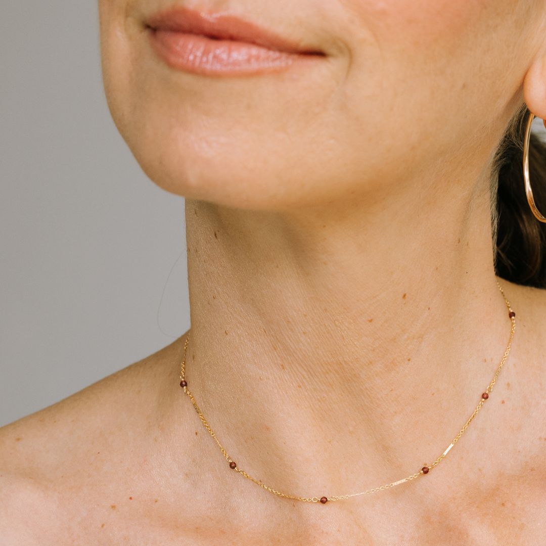 Stunning Frida Necklace - Bold Artistic Statement Jewelry by Laura Elizabeth - Triniskies