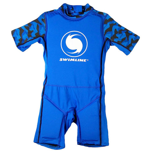 Swimline Swimline Lycra Floating Swim Trainer Suit, Boys Blue Large