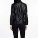 Tahari by Elie Tahari Medium / Black Tahari Women's Textured Reptile Black Jacket Coat - Size M * WOM306