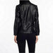 Tahari by Elie Tahari Medium / Black Tahari Women's Textured Reptile Black Jacket Coat - Size M * WOM306