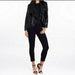 Tahari by Elie Tahari Medium / Black Tahari Women's Textured Reptile Black Jacket Coat - Size M * WOM306