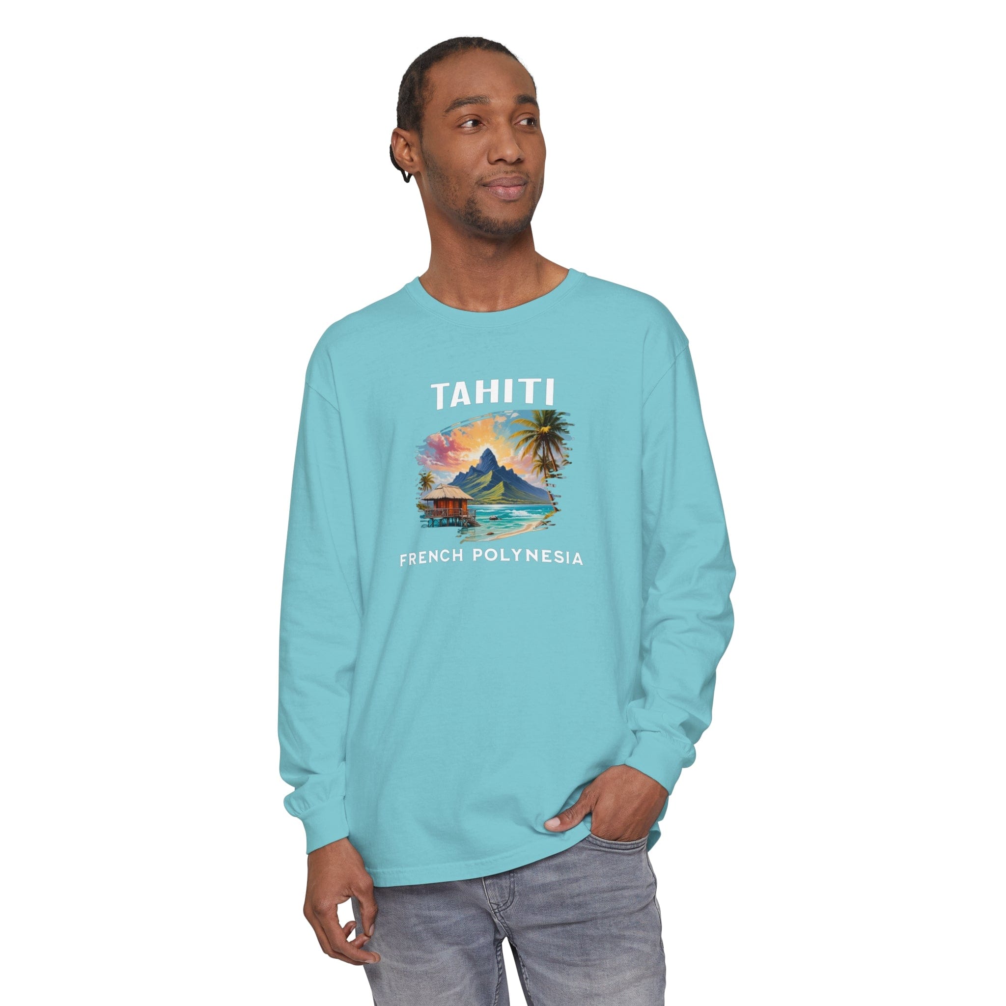 Tahiti, French Polynesia T-Shirt Comfortable Casual Travel & Outdoor Adventure - Triniskies