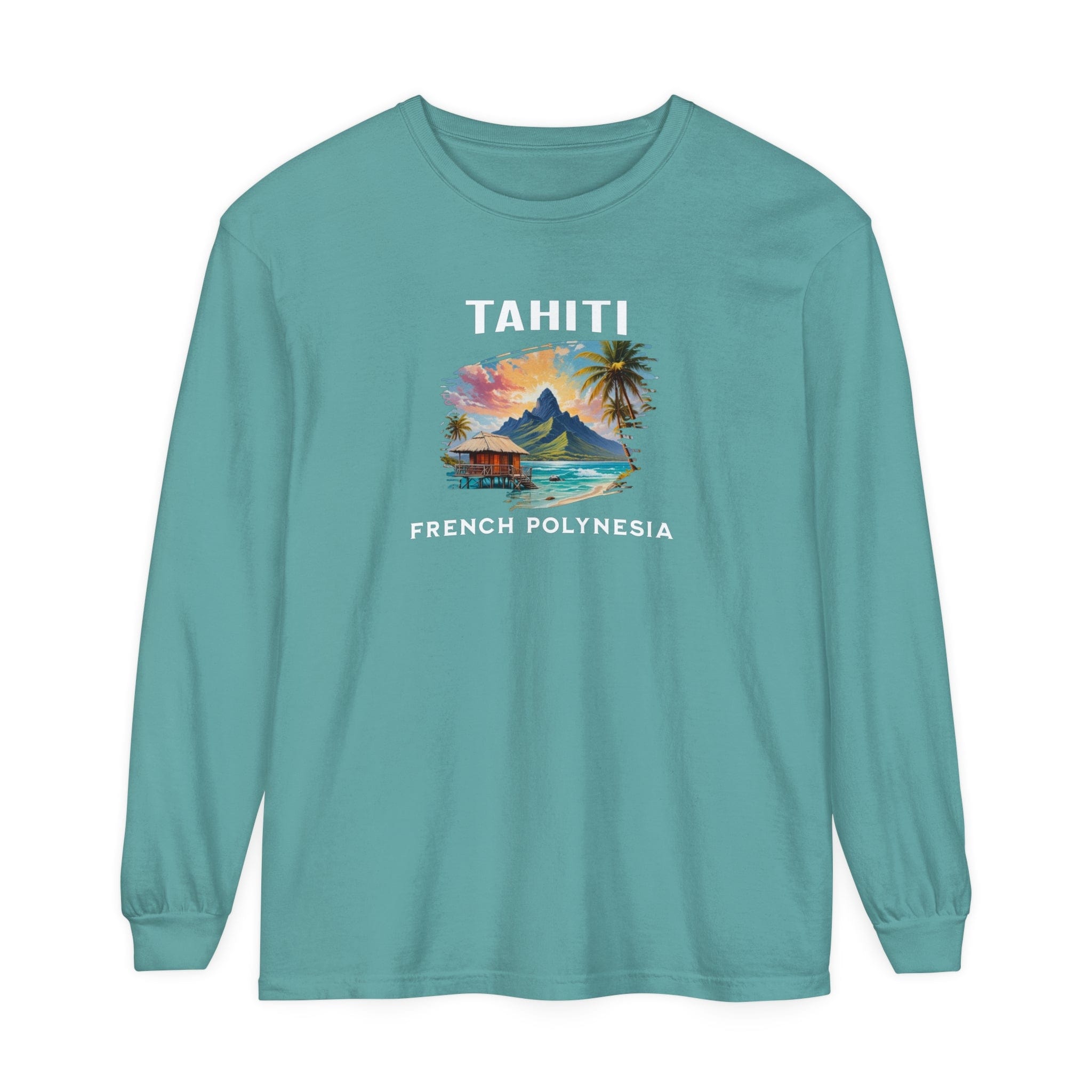 Tahiti, French Polynesia T-Shirt Comfortable Casual Travel & Outdoor Adventure - Triniskies