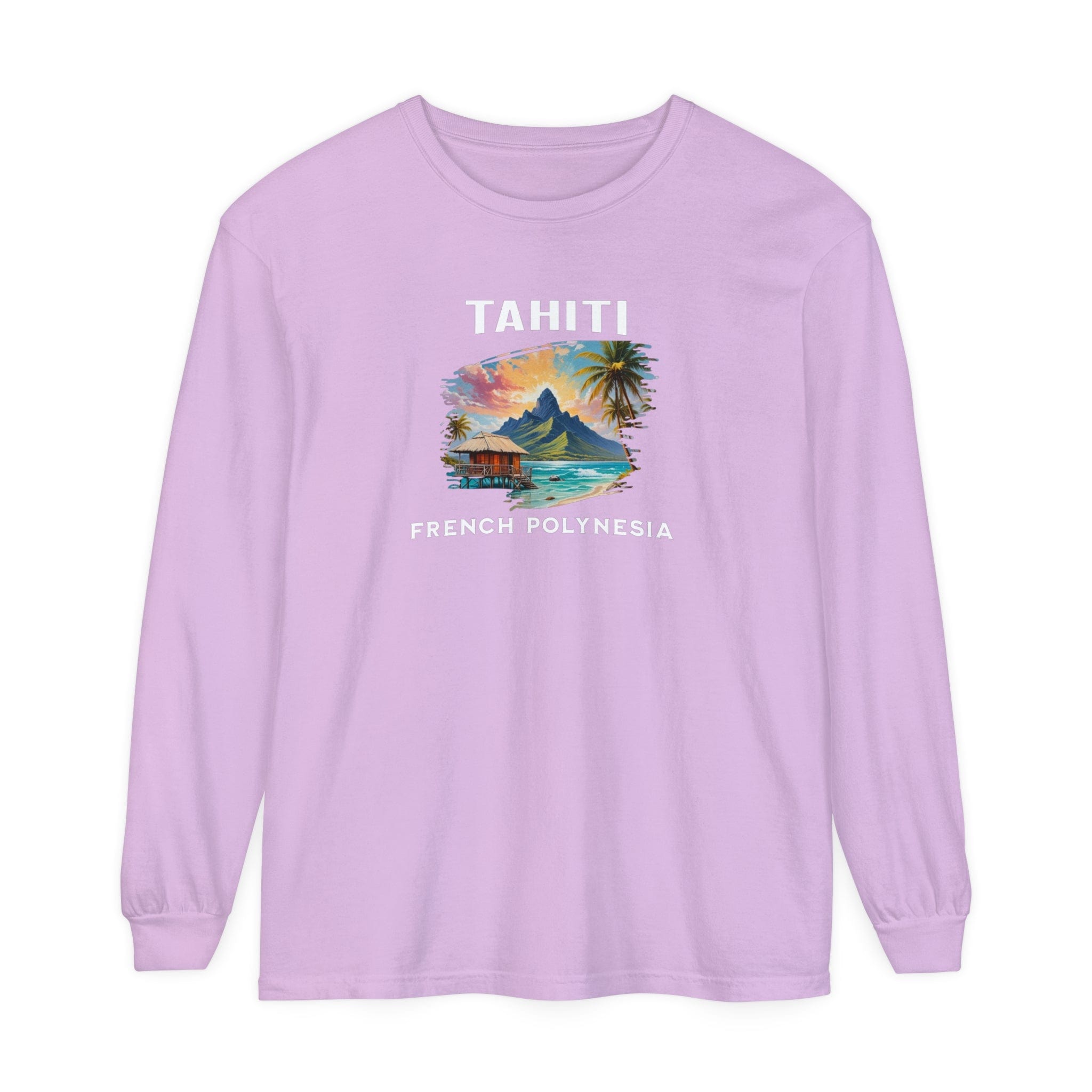 Tahiti, French Polynesia T-Shirt Comfortable Casual Travel & Outdoor Adventure - Triniskies