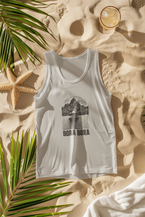 Bora Bora Tank Top Comfortable Casual Travel & Outdoor Adventure Sleeveless Tee