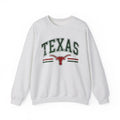 Texas Pride sweatshirt with TEXAS and Longhorn logo