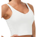 The Gym People THE GYM PEOPLE Women's Wire Free Padded Medium Support Sports Bra size medium