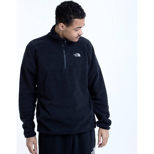 The North Face North face textured quarter zip pull