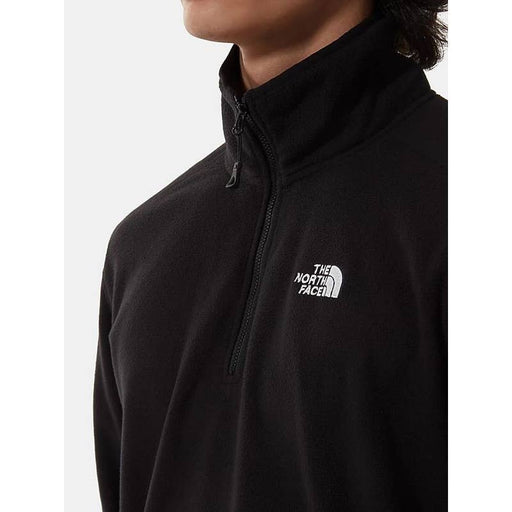 The North Face North face textured quarter zip pull