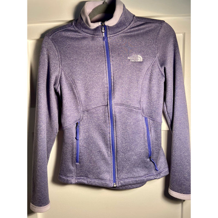 The North Face Small / Purple The North Face Women's Agave Full-Zip Fleece Jacket * SZ Small Preowned w3004