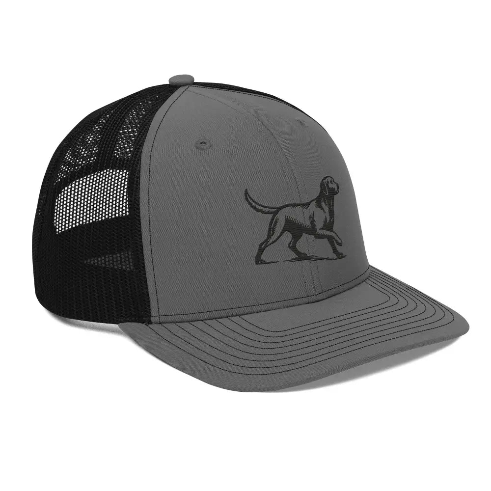 Timeless Labrador Retriever embroidered corduroy cap with dog illustration