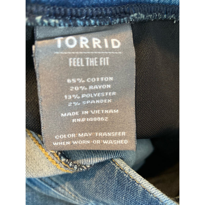 Torrid Torrid Feel the Fit Lean Jeans - Size 4R (26x28) * wom317