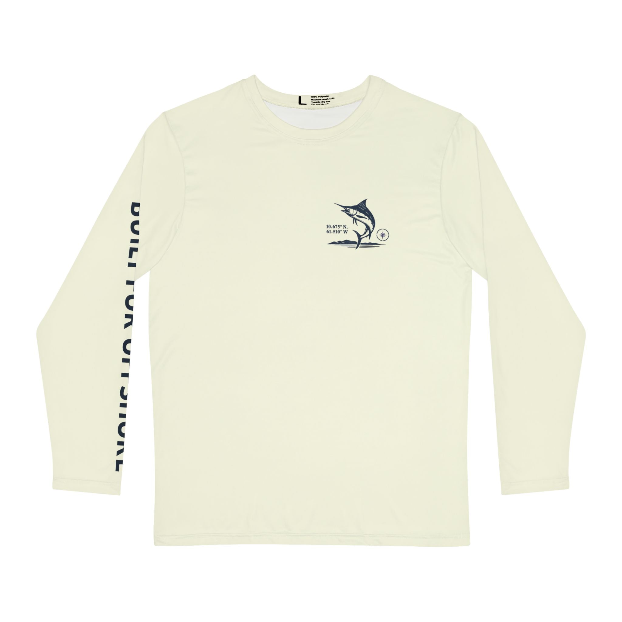 Trini Skies Fishing Co. Built for Offshore Long Sleeve Shirt Timeless Coastal Adventure Gear Performance Shirt UV Protection - Triniskies