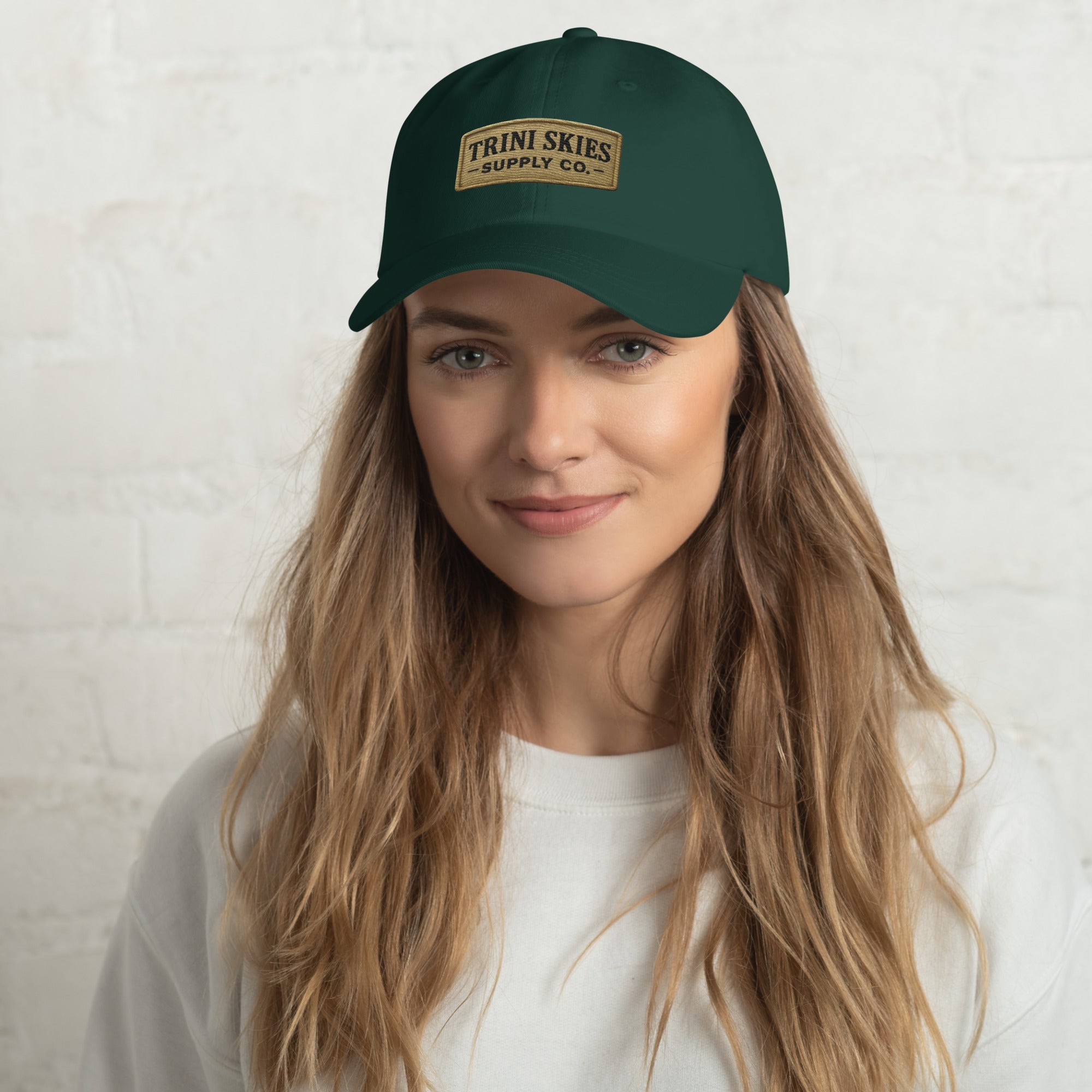 Trini Skies Heritage Patch Hat – Yupoong Unstructured Dad Hat | Classic Logo Cap - Triniskies