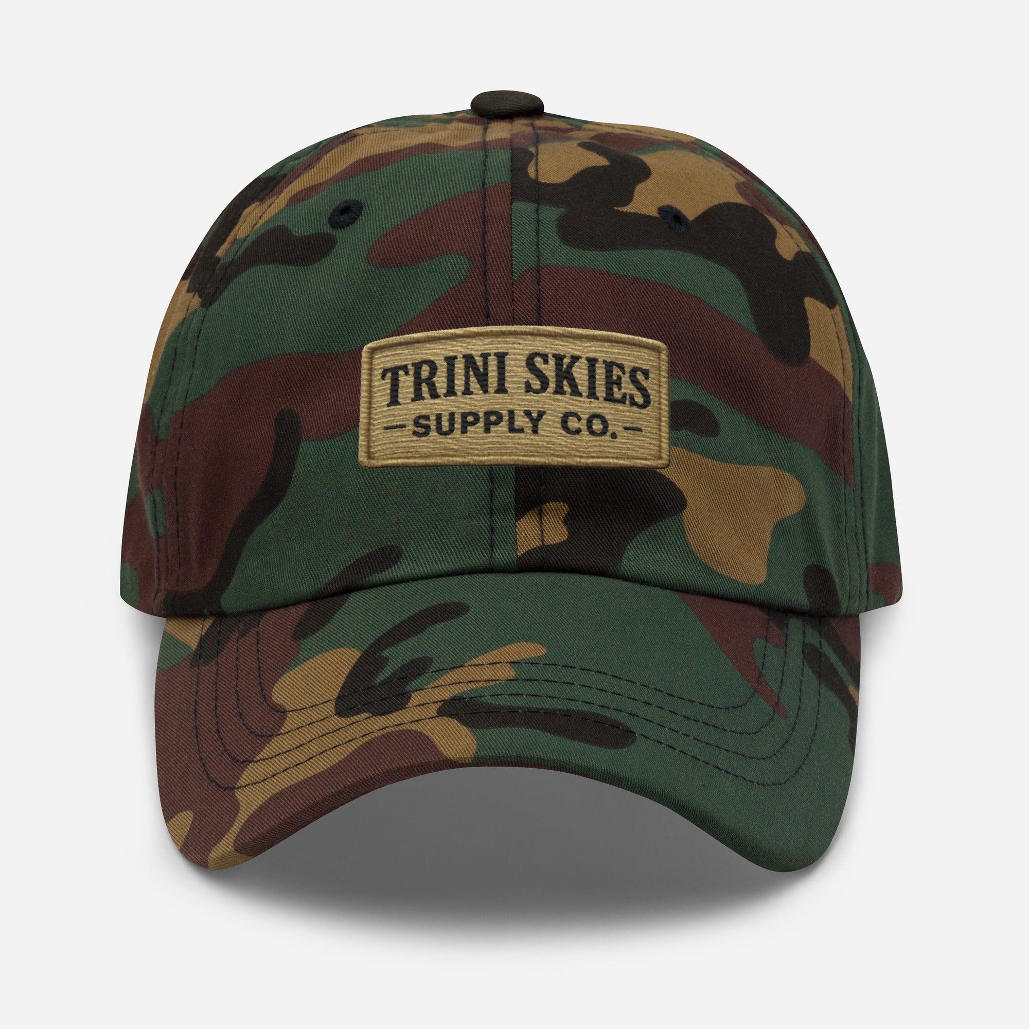 Trini Skies Heritage Patch Hat – Yupoong Unstructured Dad Hat | Classic Logo Cap - Triniskies