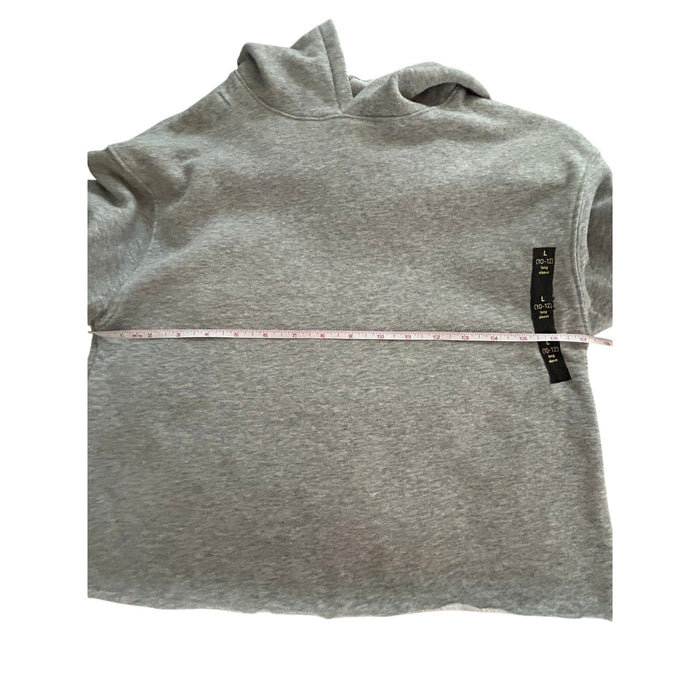 Trini Skies Hoodie Trini Skies Kids Gray Pullover Hoodie Size 10-12 Cropped Casual