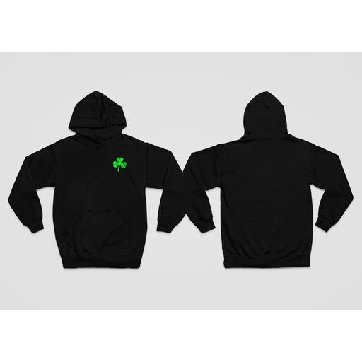 Trini Skies Irish Clover Long Sleeve Pullover Graphic Crewneck Hoodie Sweatshirt