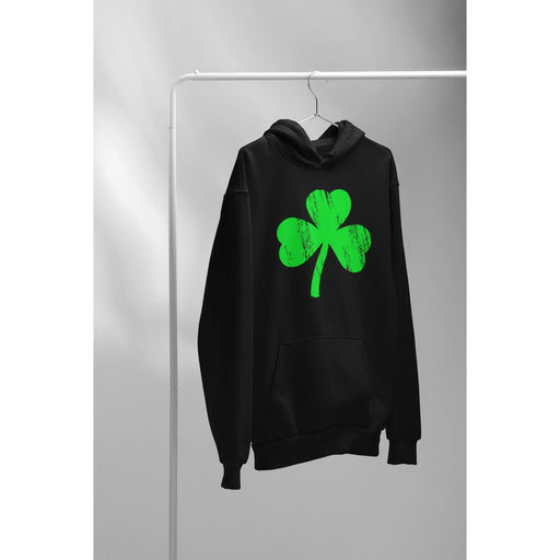 Trini Skies Irish Clover Long Sleeve Pullover Graphic Crewneck Hoodie Sweatshirt