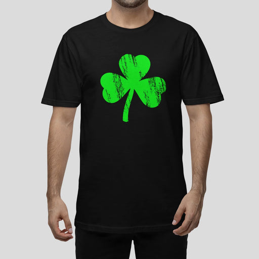 Trini Skies Irish Clover Short Sleeve Pullover Graphic Crewneck Tshirt