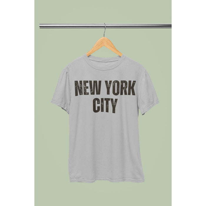 Trini Skies Mens Tees . Trendy Shirts.  Classic Tees. NYC Vibe New York City Graphic Short Sleeve Crewneck Pullover Tshirt