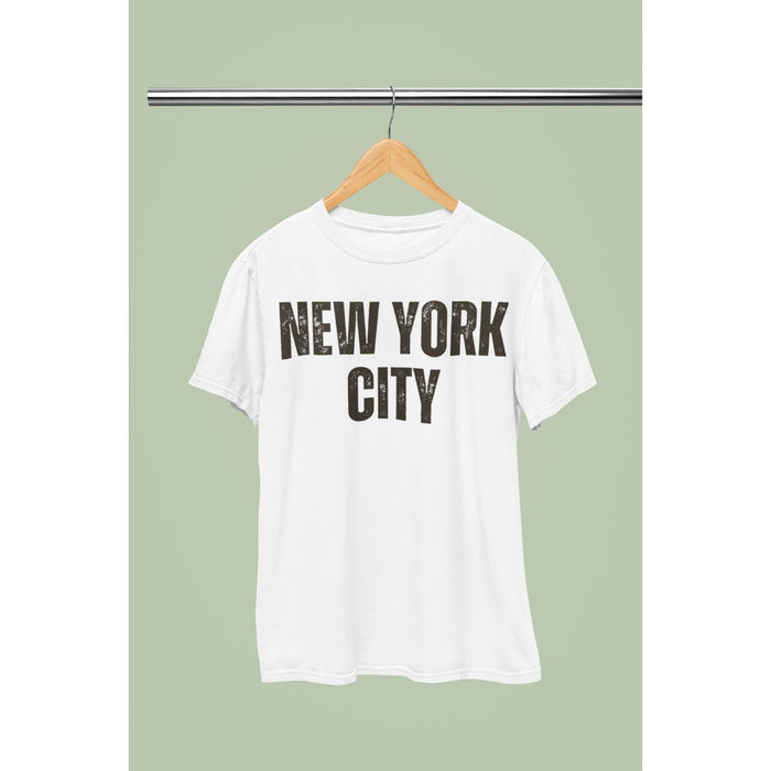 Trini Skies Mens Tees . Trendy Shirts.  Classic Tees. NYC Vibe New York City Graphic Short Sleeve Crewneck Pullover Tshirt