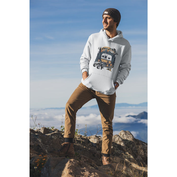 Trini Skies Off The Grid Nature Graphic Pullover Hoodie Sweatshirt