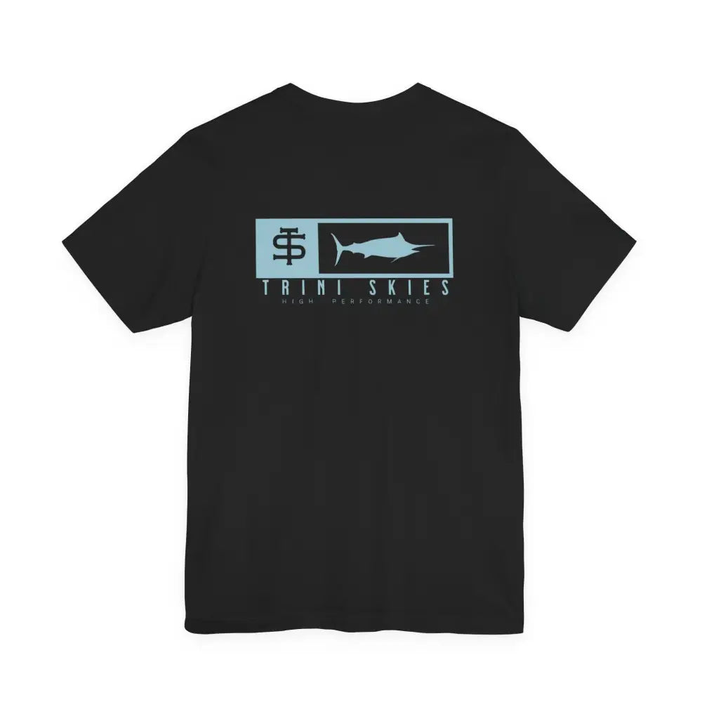 Trini Skies Performance Fishing T-Shirt with marlin graphic