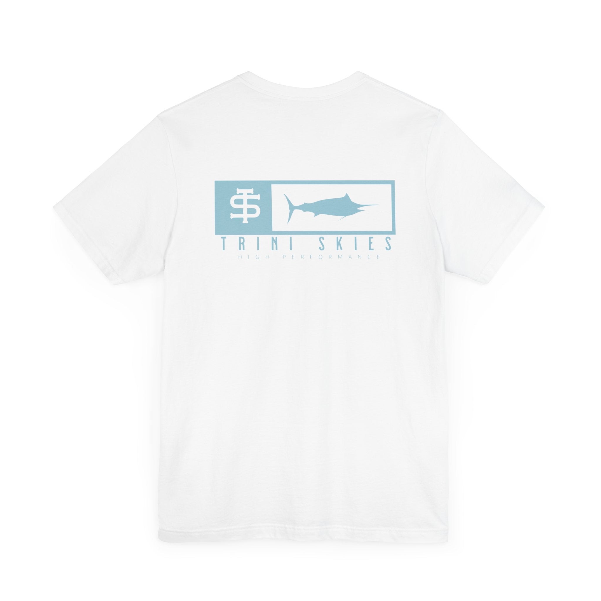 Trini Skies Performance Fishing T-Shirt Cotton Crewneck for All - Day Comfort - Triniskies