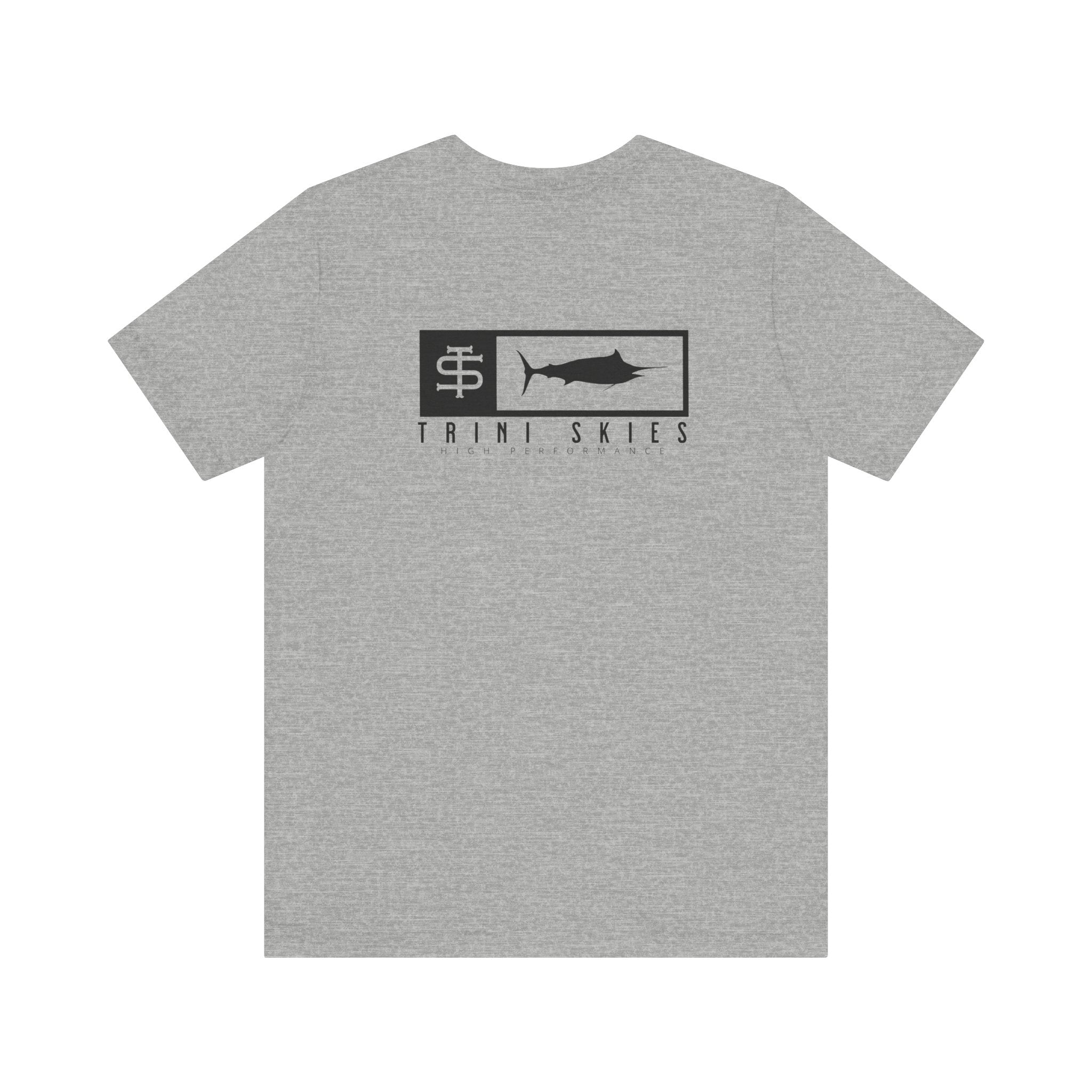 Trini Skies Performance Fishing T-Shirt Cotton Crewneck for All - Day Comfort - Triniskies