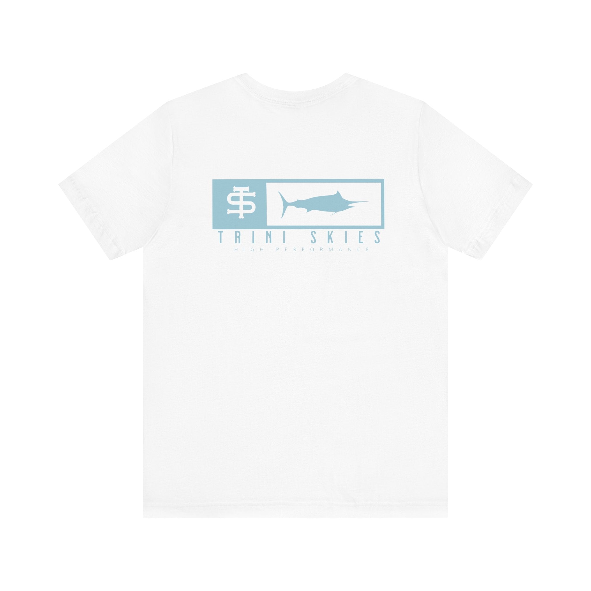 Trini Skies Performance Fishing T-Shirt Cotton Crewneck for All - Day Comfort - Triniskies